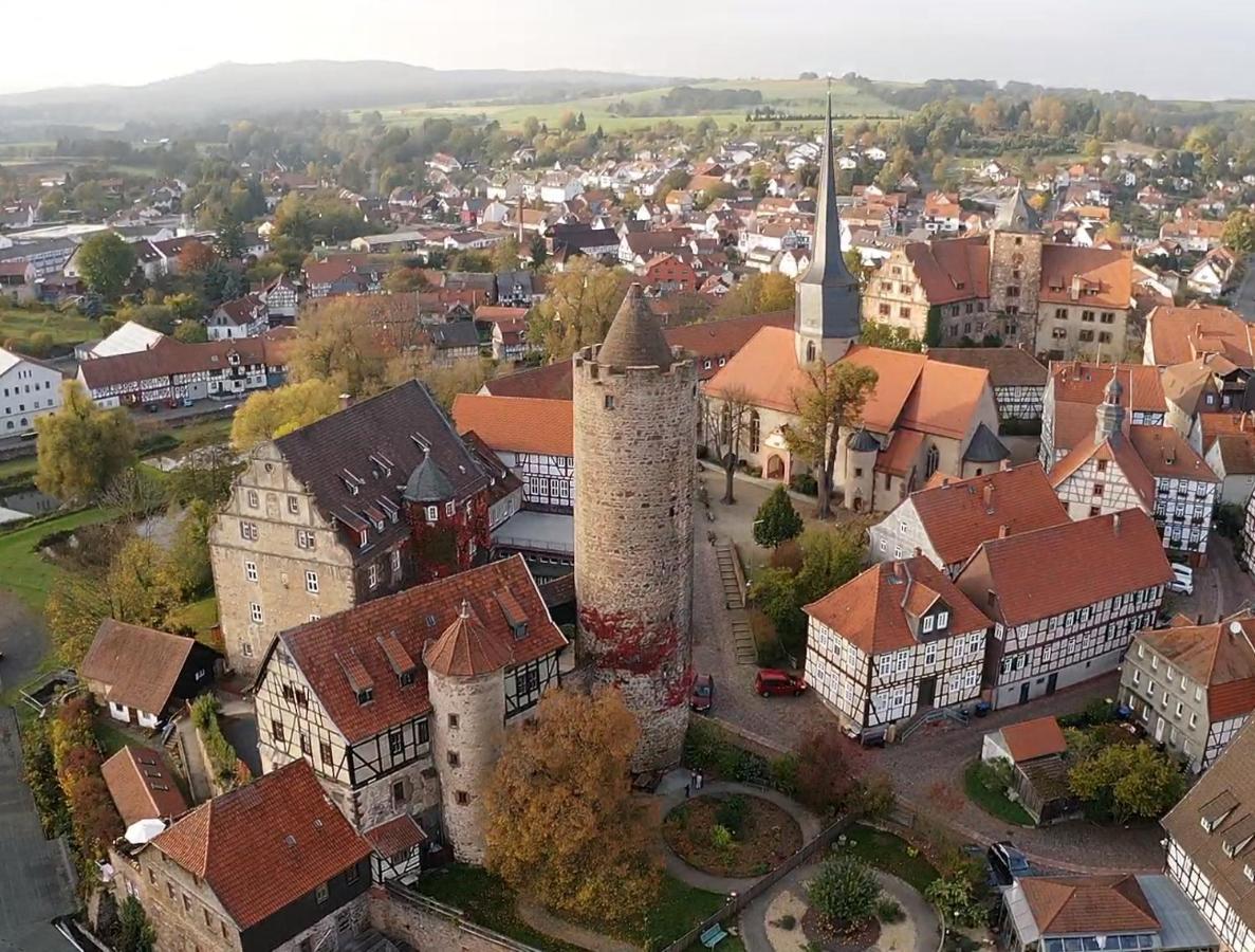 Alte Foersterei - Elegantes Apartment In Der Historischen Hinterburg Schlitz - Nahe Fulda Und Bad Hersfeld Εξωτερικό φωτογραφία