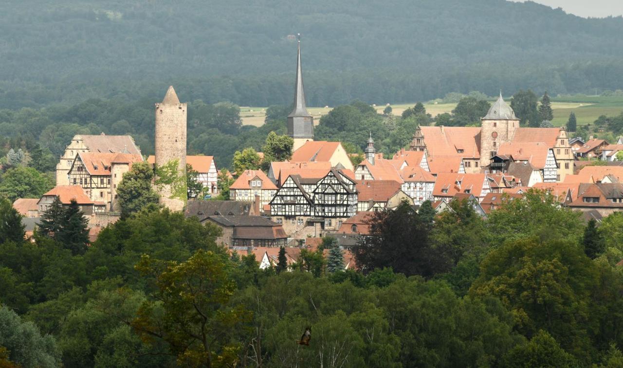 Alte Foersterei - Elegantes Apartment In Der Historischen Hinterburg Schlitz - Nahe Fulda Und Bad Hersfeld Εξωτερικό φωτογραφία