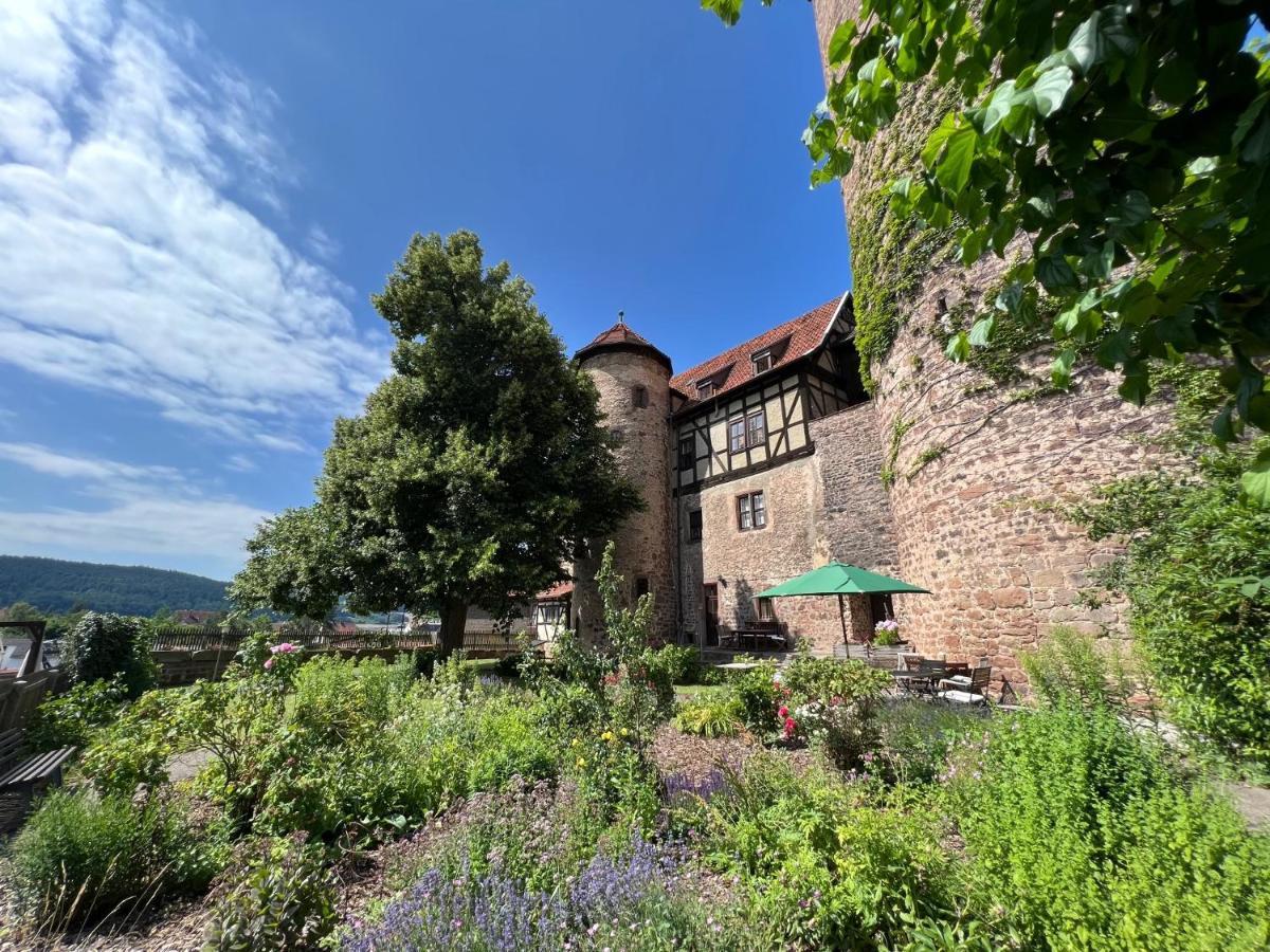 Alte Foersterei - Elegantes Apartment In Der Historischen Hinterburg Schlitz - Nahe Fulda Und Bad Hersfeld Εξωτερικό φωτογραφία